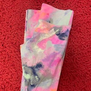 Pink Cropped Leggings